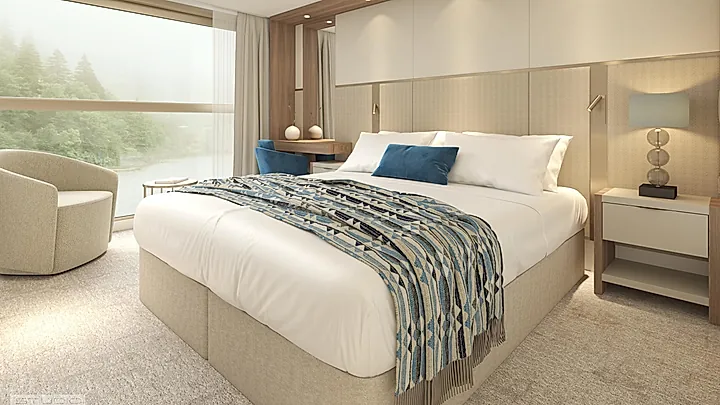 AMADEUS Amara Zimmerbeispiel © Lueftner Cruises / Amadeus