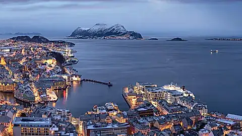 Hafen von Alesund