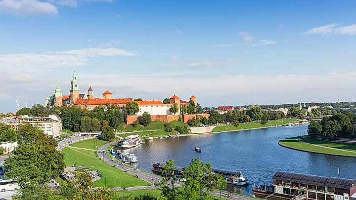 Die Wawel Kathedrale von oben © anix - stock.adobe.com