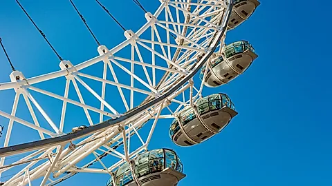 Die Kabinen des London Eye © Alan Smithers - stock.adobe.com