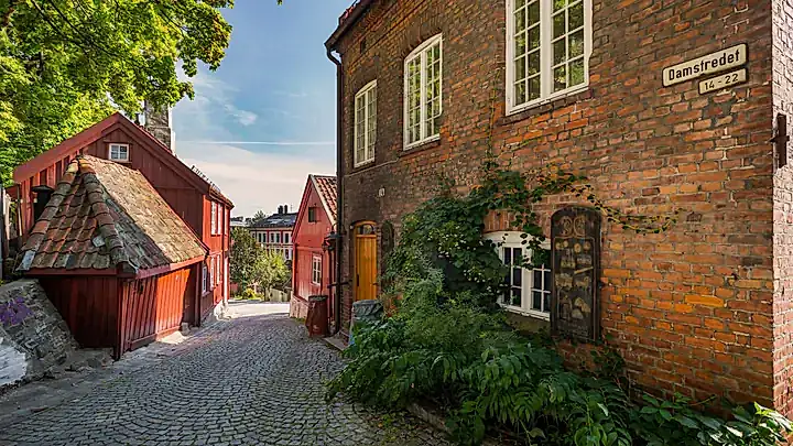 Künstlerviertel Damstredet, Oslo © Bastian Linder - stock.adobe.com