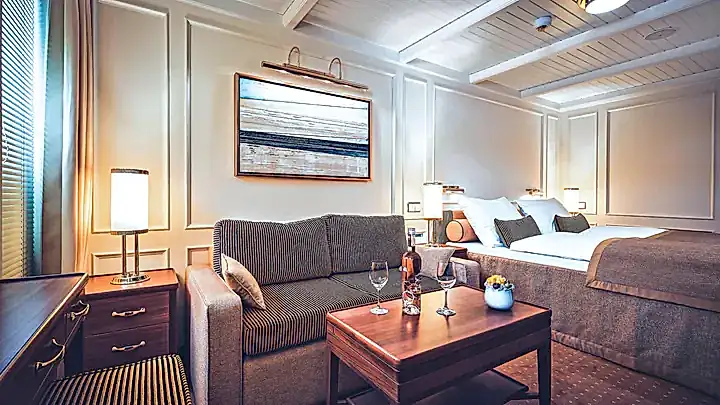 Sea Cloud Spirit
Kat. D De-Luxe-Außenkabine 