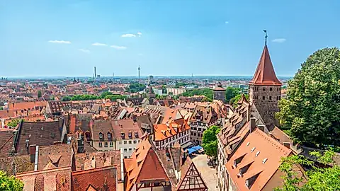 Blick über Nürnbergs Altstadt © adisa - stock.adobe.com